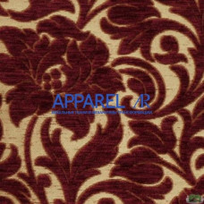 Тканина Велюр Adajio Flowers Bordo