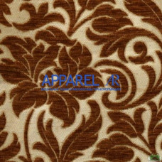 Тканина Велюр Adajio Flowers Light Brown