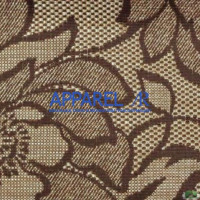 Ткань Рогожка Arkadia Flowers Brown