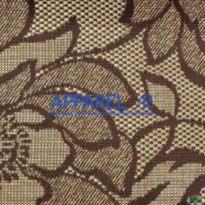 Ткань Рогожка Arkadia Flowers Brown