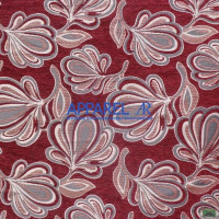 Тканина Шеніл Canada Flowers Bordo