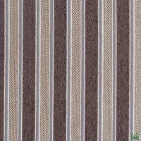 Ткань Шенилл Canada Stripe Chocolate