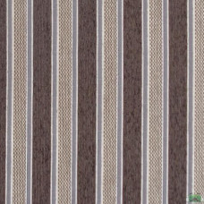 Тканина Шеніл Canada Stripe Chocolate
