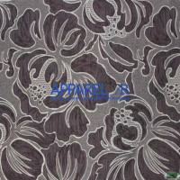 Ткань Жаккард Chikago Flowers Dark Brown