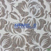 Ткань Жаккард Chikago Flowers White