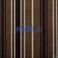 Ткань Рогожка Flax Stripe 02