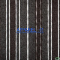 Ткань Рогожка Flax Stripe 07