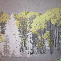 Ткань гобелен Forest Olive