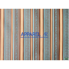 Тканина Жаккард Jasmin Stripe Chocolate