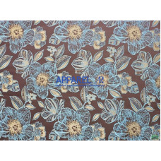 Тканина Жаккард Jasmin Flowers Blue