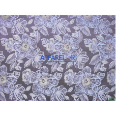 Тканина Жаккард Jasmin Flowers Brown