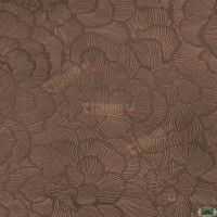 Тканина Флок Karelia Brown Flowers