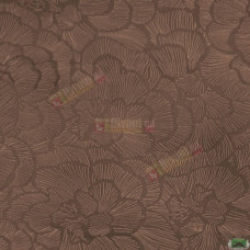 Ткань Флок Karelia Brown Flowers