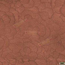 Ткань Флок Karelia Terracota Flowers Ткань Флок Karelia Terracota Flowers