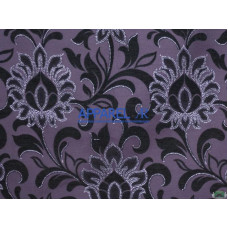 Тканина Жаккард Kristal Flowers Black 13