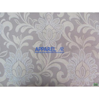 Ткань Жаккард Kristal Flowers White 29
