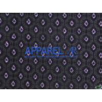 Тканина Жаккард Kristal Rombiki Black13