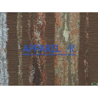 Ткань Жаккард Octavia Stripe Dark Brown