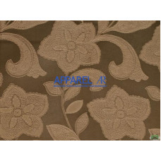 Тканина Жаккард Renuar Flowers Brown